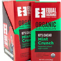 Dark Chocolate Mint Crunch Bar- Organic