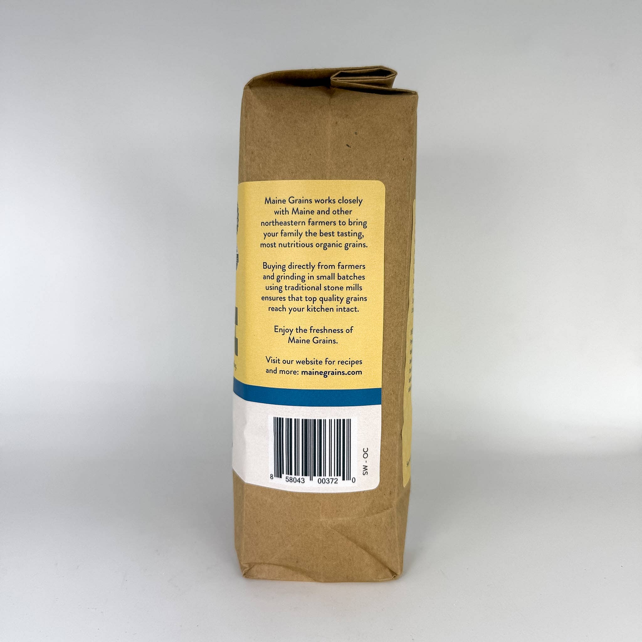 Organic Yellow Flint Cornmeal