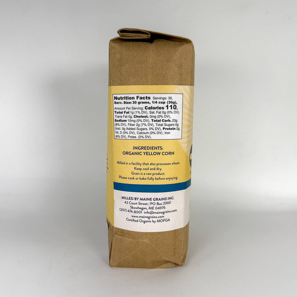 Organic Yellow Flint Cornmeal