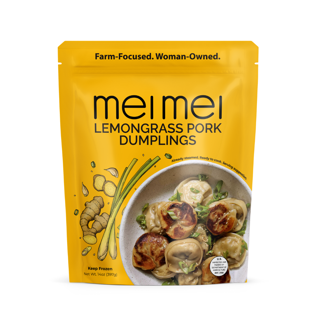 Lemongrass Pork Dumplings - Mei Mei Dumplings